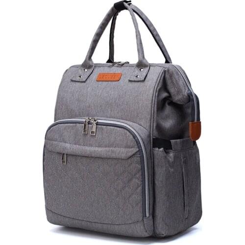 Diaper Bag Large Capacity Casual Waterproof Fashion Backpack Multi-Function Travel Mothers Bag