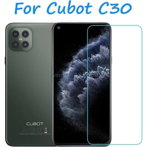 Tempered Glass For Cubot C30 Screen Protector 9H Protective Tounghed Phone Film Glass For Cubot C 30 Protective Case Glass Cover