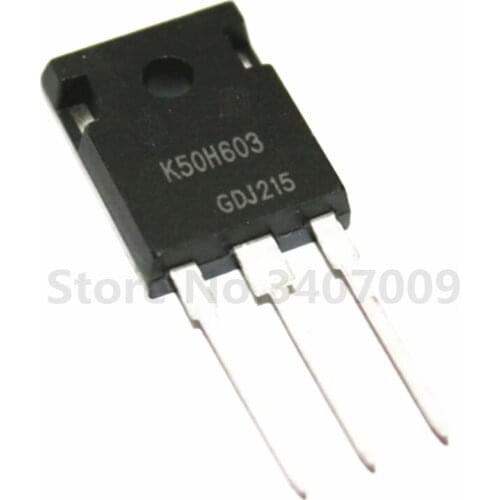 10PCS/LOT IKW50N60H3 TO247 K50H603 TO-247 IKW50N60 IC