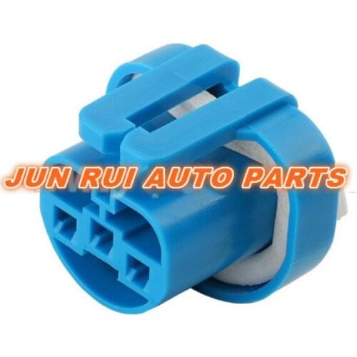 3 Pin HB1 9004 HB5 9007 Auto Headlight Light Bulb Speaker Cables Socket Female Connector For Toyota Subaru