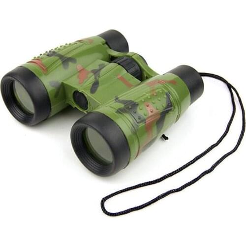 6x30 Binoculars Telescope Toy Mountaineering and Natural Scenery Children Simulation CS Hunting Field Survival Telescope Toy