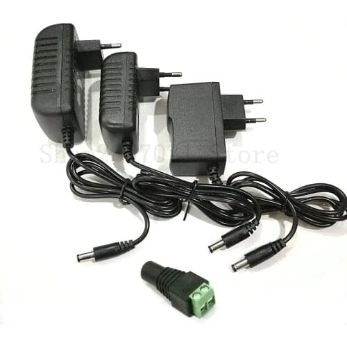 DC12V Adapter AC100-240V Lighting Transformers OUT PUT DC12V 1A / 2A / 3A Power Supply for LED Strip