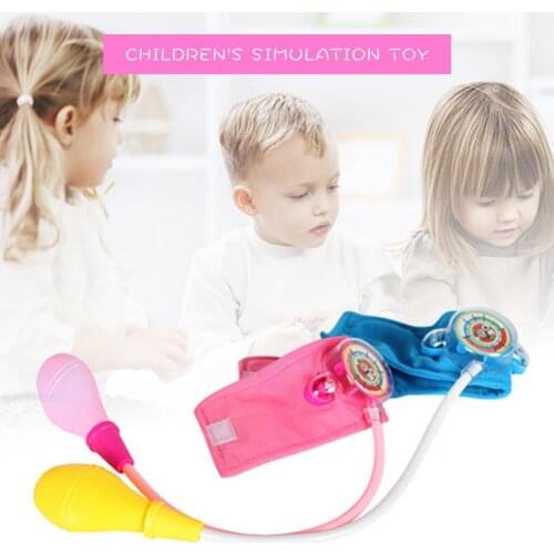 Children simulation family doctor toy family doctor nurse blood pressure measurement toy children toy boy girl nurse