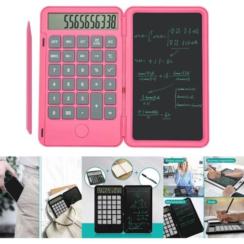 6.5 Inch Calculator Writing Tablet Portable Smart Lcd Graphics Handwriting Pad Board Drawing Tablet Paperless
