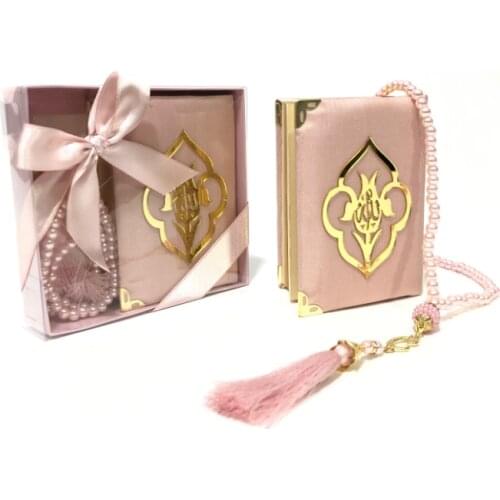 Islamic Holy Book Quran Kuran-i Kerim and Tesbih Gift Set In Box