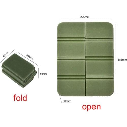Soft Waterproof Durable Camping Hiking Picnic Portable Cushion Seat Pad Outdoor Folding Camping Moisture-proof Cushion Hot Sale