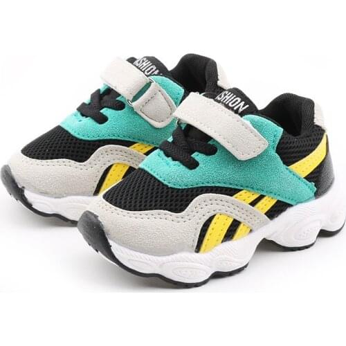 New Children Shoes Boys Sneakers Girls Sport Shoes Child Leisure Trainers Breathable Running Shoes kids Basketball shoes XZ19105