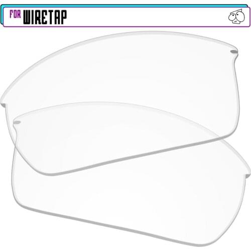 EZReplace Polarized Replacement Lenses for - Oakley WireTap Sunglasses - HD Clear