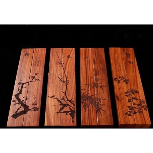 Calligraphy Paperweight Plum Orchid Bamboo and Chrysanthemum for Traditional Chinese Calligraphy Paperweights Writing Supplies