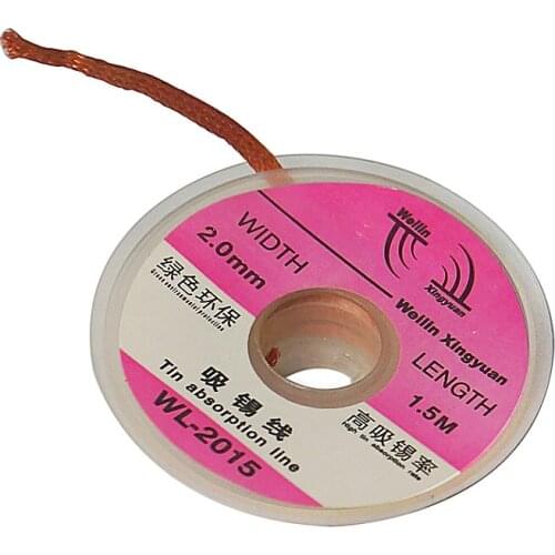 BGA Desoldering Wire Braid Desolder Wick Soldering Accessory for Iron Electronic PCB Chips Rework Repair