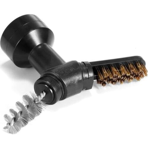 Car Battery Post Terminal3-Way Cleaner Dirt Corrosion Brush Battery Brush Tool Battery Protector Hand Clean Tool