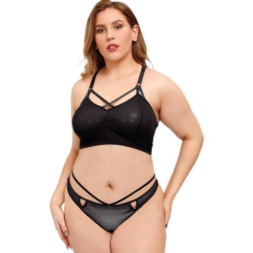 Special Offer Lace Bra Panty Lingerie Set Sexy Underwear Woman Crotch Panties Thin Flower Bra Set Lenceria G-string XL XXL XXL