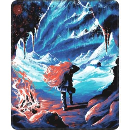 Celeste Indie Game Vintage Mouse Pad Madeline Strawberry Waterproof Desk Mat Pads Rubber Office Home Deco Mat