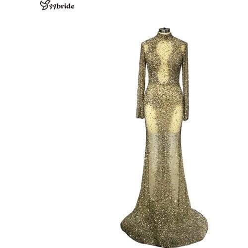 Свадебные и вечерние наряды YYBRIDE China At AliExpress