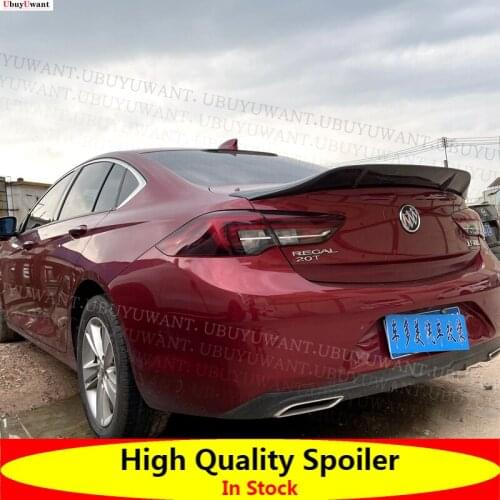 Rear Genuine Carbon Fiber Trunk Spoiler For Opel Insignia 2017-2021 Year Real Carbon Fiber Rear Wing Sport Accessories Body Kit