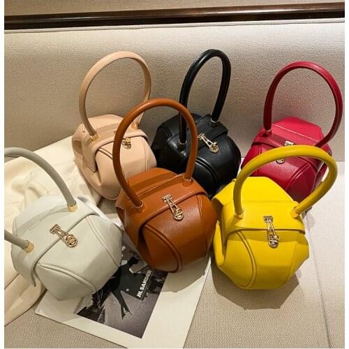 2021 Factory Luxury Ladies Popular Round Handbags Shoulder Hand Bags Women Purses