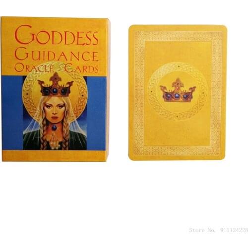 44 Pcs Oracle Tarot Cards goddess guidance Card Board Deck Games Palying Cards For Party Game