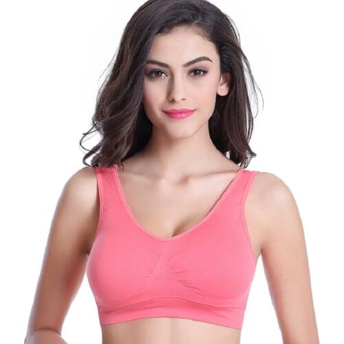 Hot Selling Sexy Fitness Push Up Bra Seamless Women Underwear Gather Wireless Modis Lingerie Wire Free Plus Size Large Bralette