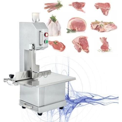 Electric Bone Cutting Machine Automatic Frozen Fish Meat Cutter Bone Saw Machine Bone Sawing Cutter Machine Stainless Steel