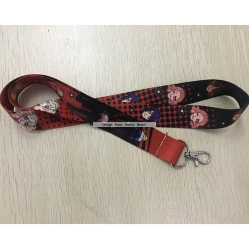 Custom quality Sublimation Neck Strap Lanyard Film Cartoon Characters design Imprint Advertisement Lanyards