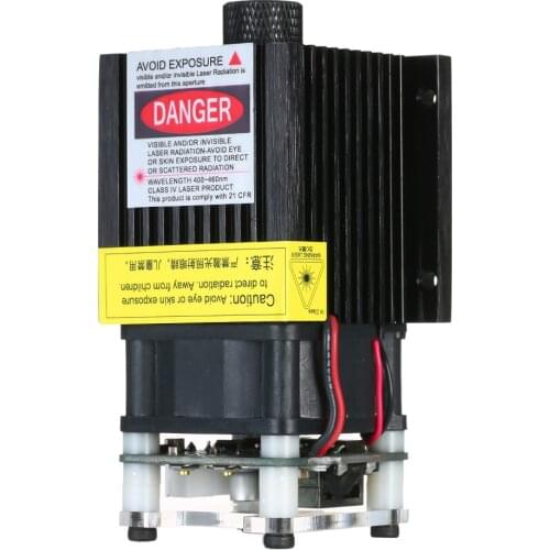 Adjustable Focus Laser Head 300mw 500mw 1600mw 2500mw 5500mw Laser Module 2.54-3P TTL/PWM Modulation For DIY Laser Engraver