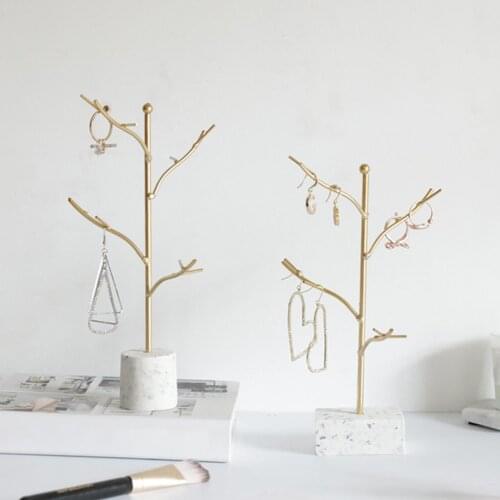 HOT SALES！！！New Arrival Nordic Simple Light Luxury Earrings Necklace Jewelry Decor Rack Stand Holder Wholesale Dropshipping