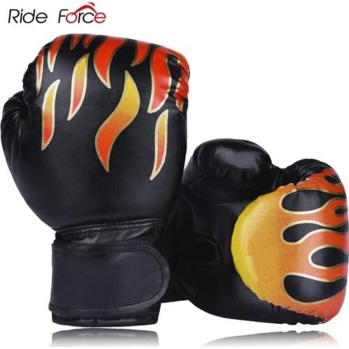 6OZ Kids PU Kick Boxing Gloves Punching Gloves Karate Muay Thai Guantes De Boxeo Free Fight MMA Sanda Training Equipment