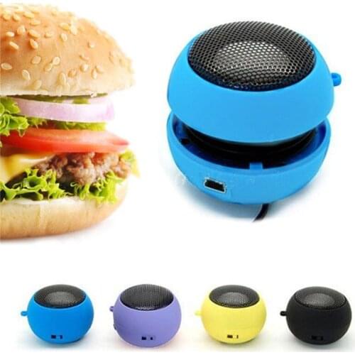 Portable Integrative USB Mini-Speakers Hamburg Card Speaker Phone Computer Speakers Mp3 Support Music Loud Speaker
