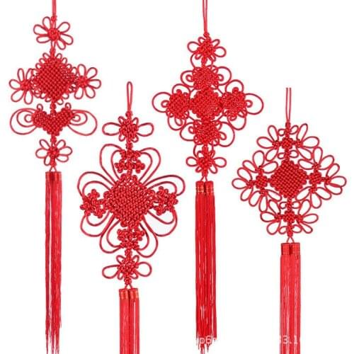 Good Luck Chinese Knot Hanging Decoration Ornament Wedding Home Lanterns Wall Hanging Decoration Home Decoration