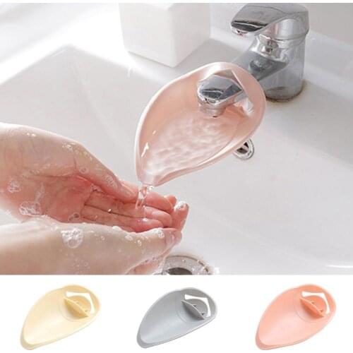 New Faucet Extenders Kitchen Tap Water Saving Faucet Filter Spray Head Kitchen Extender Toddler Kids Hand-washing Device 14.5x10