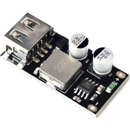 QC3.0 QC2.0 USB DC-DC Buck Converter Charging Step Down Module 6-32V 9V 12V 24V to Fast Quick Charger 3V 5V 12V Circuit Board