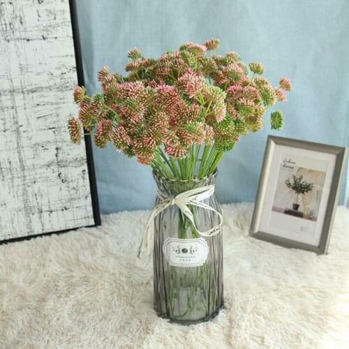 DIY Vases Wedding Party Home Decor Artificial Flowers Green Plants Landscape Lotus Rare Plants Home Decoration Accessories