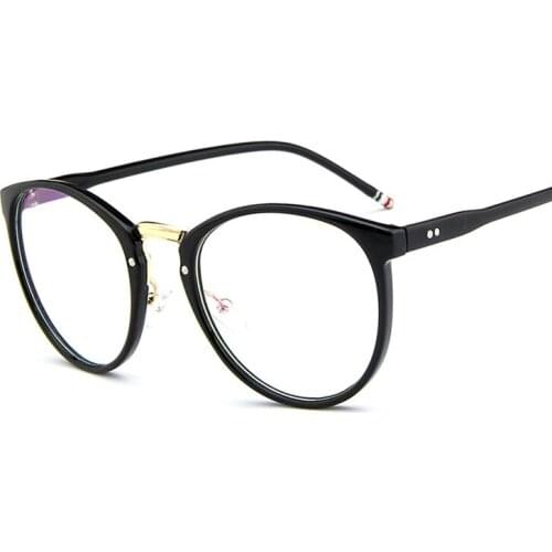 Viodream Plastic Titanium Unisex Fashion Retro full Glasses Transparent Prescription Eyewear Spectacle Frame Oculos De Grau 3017
