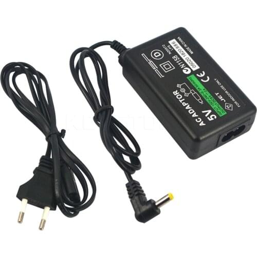 5V Home Wall Charger Power Supply AC Adapter for Sony PlayStation PSP 1000 2000 3000 Console Slim Charging Cable AC Adapter EU