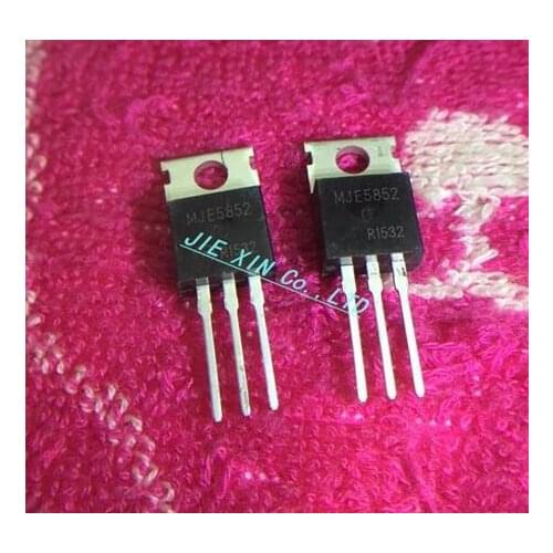 10pcs/lot MJE5852 MJE5852G TRANS PNP 400V 8A TO-220 Best quality