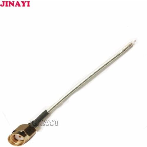 10pcs RP-SMA male Single-end Connector pigtail RG405 cable 10cm 15cm 30cm