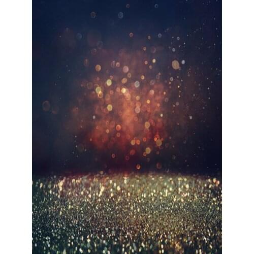 4X6ft(1.25x2m) Stereo Glitter Bokeh Shining Sparkle Light Spot Photography Backdrop Background For Photo Studio Baby D-9581