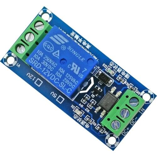 5V 12V PC817 Relay Module Optocoupler Isolation 1Way High Level Trigger Relay Switch Board