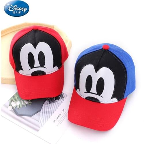 Disney Mickey Mouse Sun Hat Spring Autumn Cartoon Cotton Baseball Caps Baby Boys Girls Childrens Kids S Hip Hop Snapback Hats