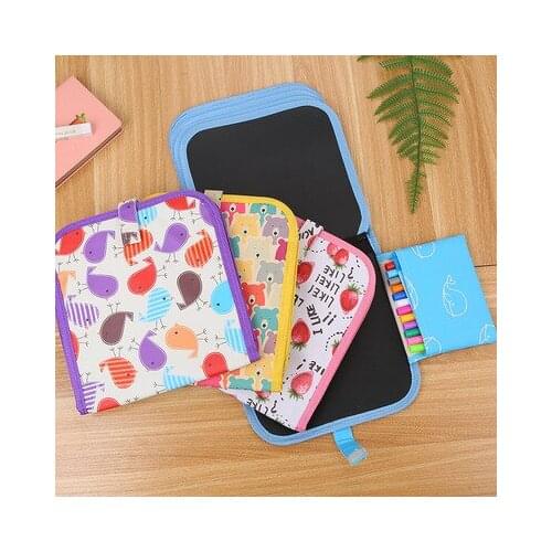 Childrens repetitively erasable drawing of this student graffiti drawing double-sided small blackboard watercolor drawing board