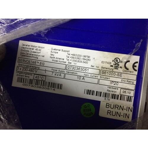 Driver S61000-SE , Used one , 90% appearance new , 3 months warranty , fastly shipping