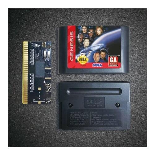 Star Trek - 16 Bit MD Game Card for Sega Megadrive Genesis Video Game Console Cartridge