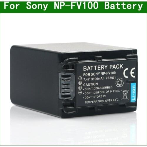 LANFULANG NP-FV100 NP FV100 NPFV100 Digital Battery for Sony NP-FV30 NP-FV40 NP-FV50 NP-FV70 NP-FV50A NP-FV70A NP-FV100A