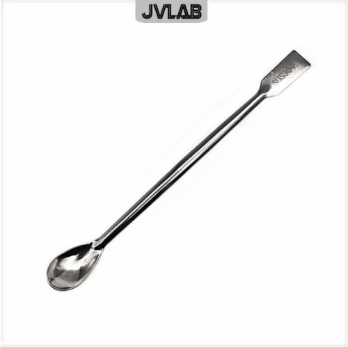 Stainless Steel Drug Spoon 20cm Use For Chemistry/Medical/Dental Experiment Medicines In Lab Reagents Spatula Weigh Spoon 10 pcs