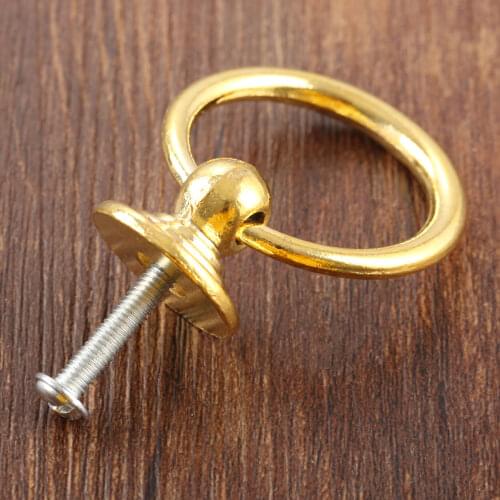2pcs Furniture Handles Drawer Cabinet Door Knobs Pull Handles Retro Decor 22*41mm 10*36mm