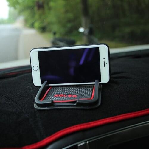 My Good Car Car Phone Holder Mat Coin Key Holder Mats Case for Renault Koleos for Samsung QM6 LHD 2017 2018 2019