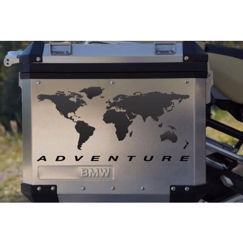 Motorcycle Decal "World Adventure" for Touratech Pannier
