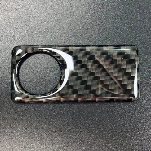 Co-pilot Storage Box Handle Bowl Cover Trim Stickers For Mercedes C Class