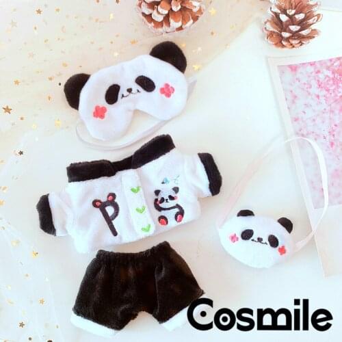 Cosmile Outfit Idol Star Clothes Costume Cosplay Fit For 20cm Plush Doll Toy Stuffed Cos Cute Xmas Gift C