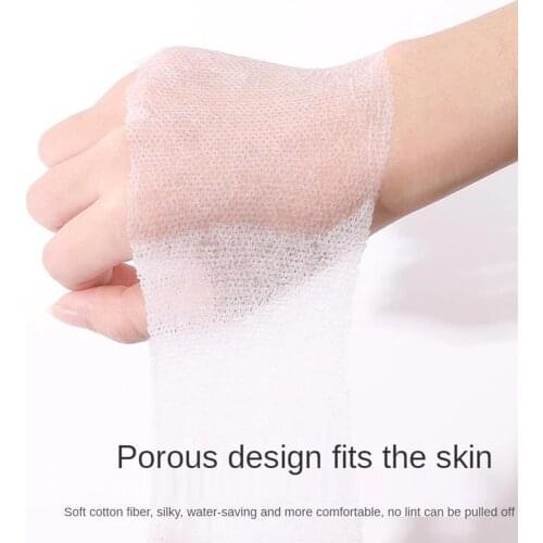 200 Pieces Of Disposable Skin Stretchable Wet Compress Cotton Wipes Toner Skincare Towel Tools Remover Makeup Cleaning B5D7